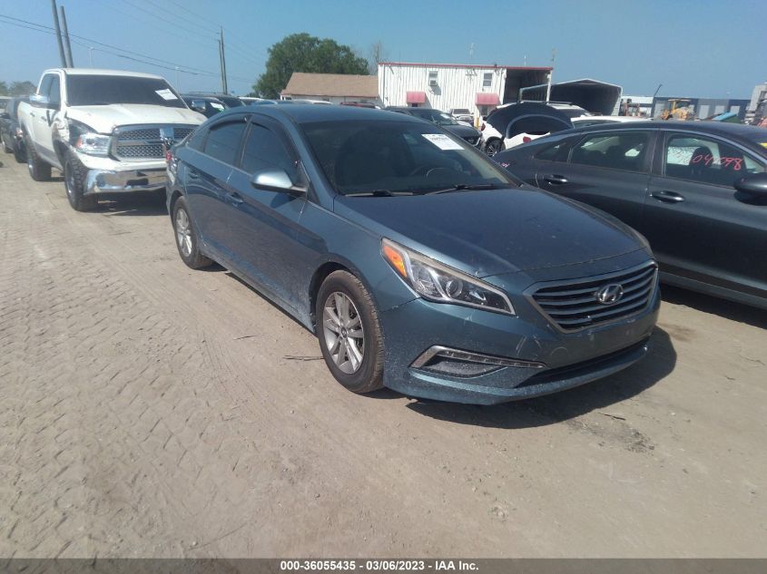 2015 HYUNDAI SONATA 2.4L SE - 5NPE24AF8FH074546