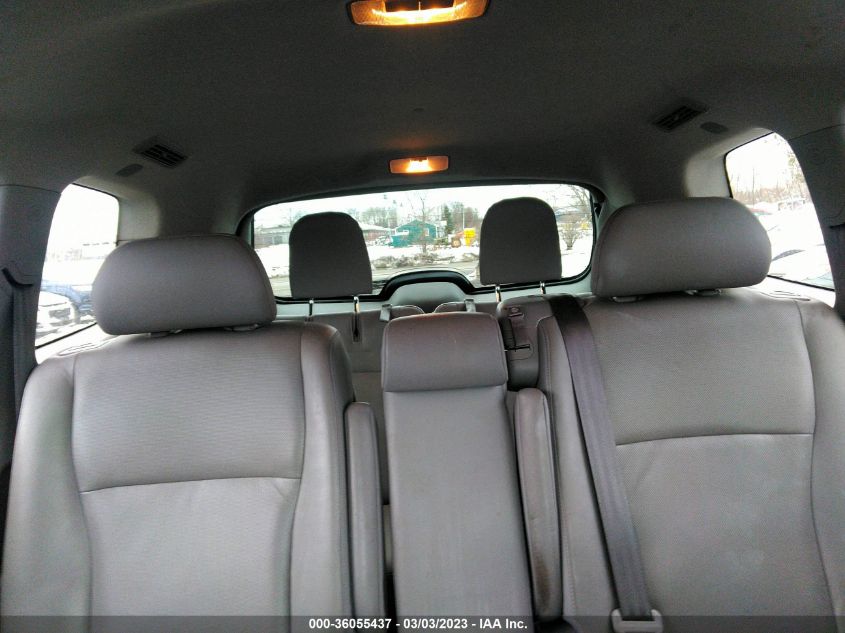 2013 TOYOTA HIGHLANDER HYBRID LIMITED - JTEDC3EHXD2016494