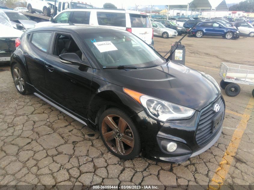 2015 HYUNDAI VELOSTER TURBO - KMHTC6AE6FU231998