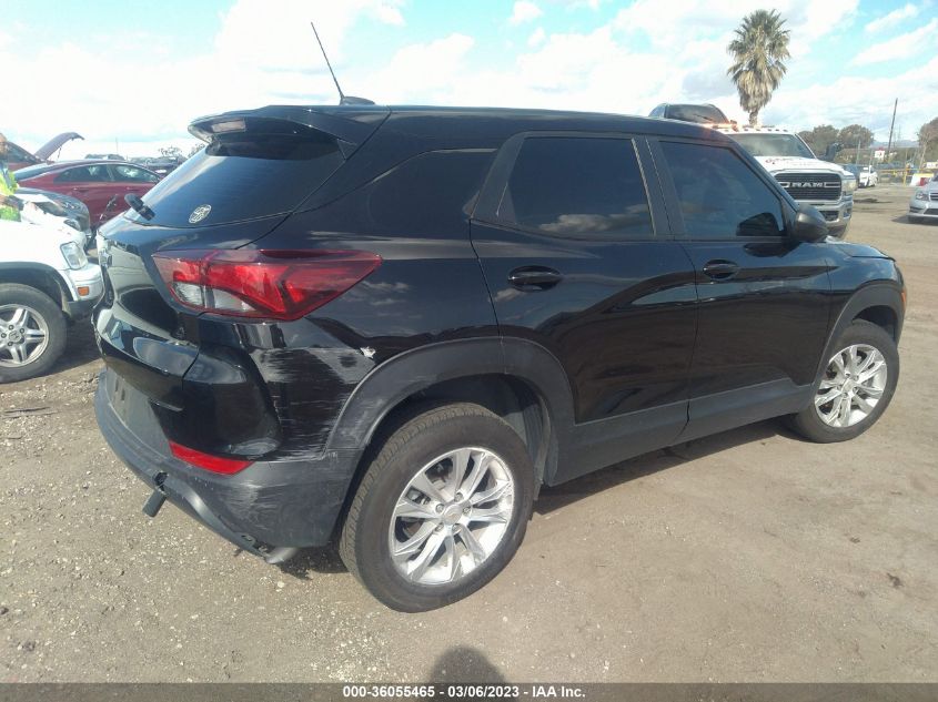 2021 CHEVROLET TRAILBLAZER LS - KL79MMS29MB136510