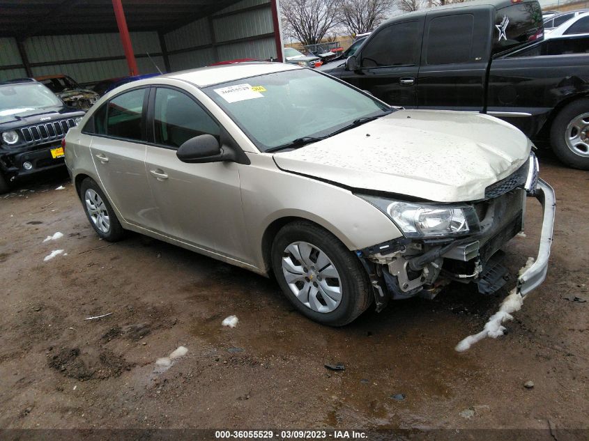 2013 CHEVROLET CRUZE LS - 1G1PA5SH2D7129309