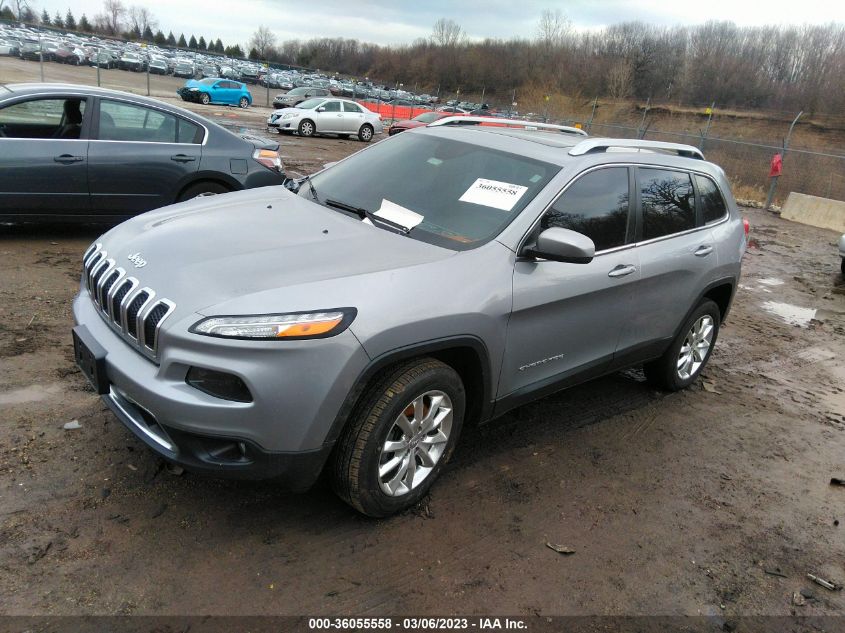 2015 JEEP CHEROKEE LIMITED - 1C4PJMDB5FW614076