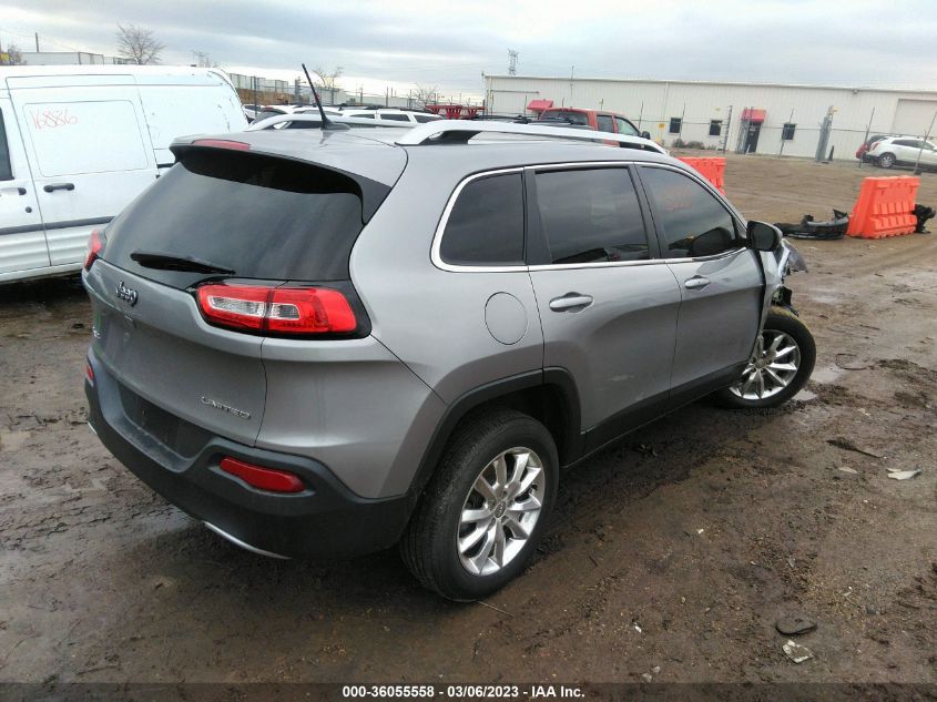 2015 JEEP CHEROKEE LIMITED - 1C4PJMDB5FW614076