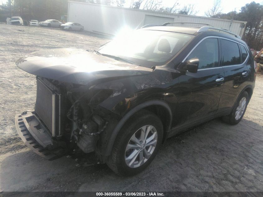2016 NISSAN ROGUE SV - KNMAT2MT6GP722327