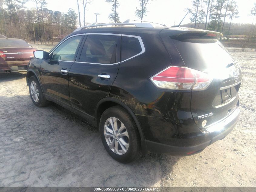 2016 NISSAN ROGUE SV - KNMAT2MT6GP722327