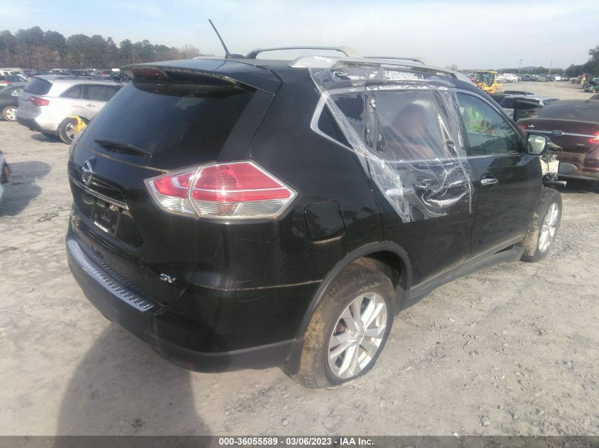 2016 NISSAN ROGUE SV - KNMAT2MT6GP722327