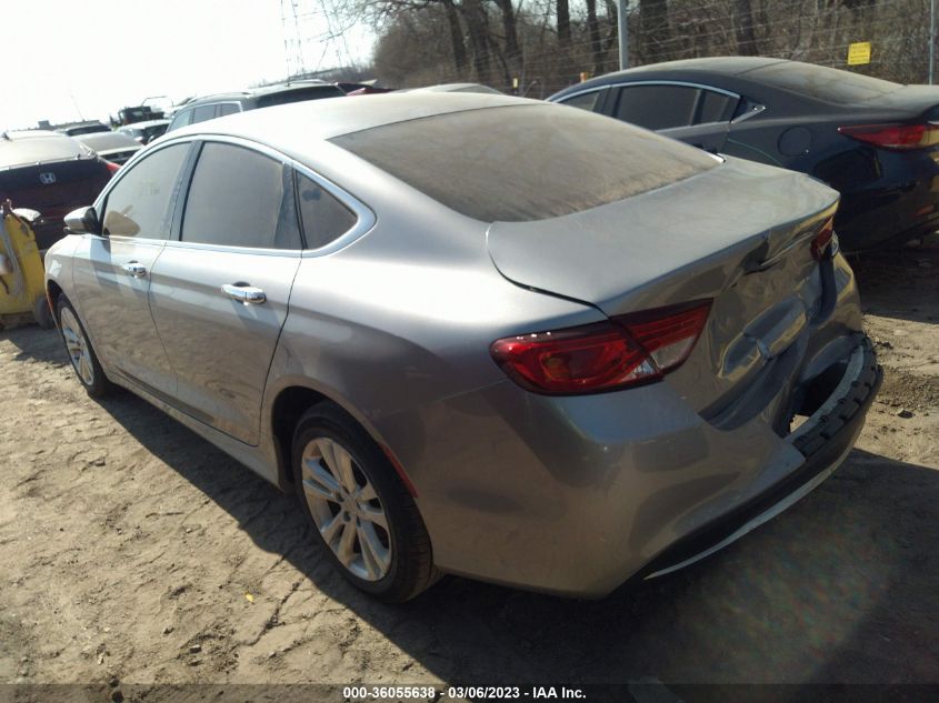 2015 CHRYSLER 200 LIMITED - 1C3CCCAB0FN697966