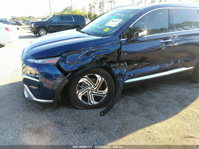 2022 HYUNDAI SANTA FE SEL - 5NMS34AJ6NH476310