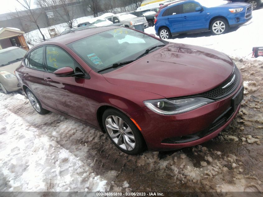 2015 CHRYSLER 200 S - 1C3CCCDG4FN522787