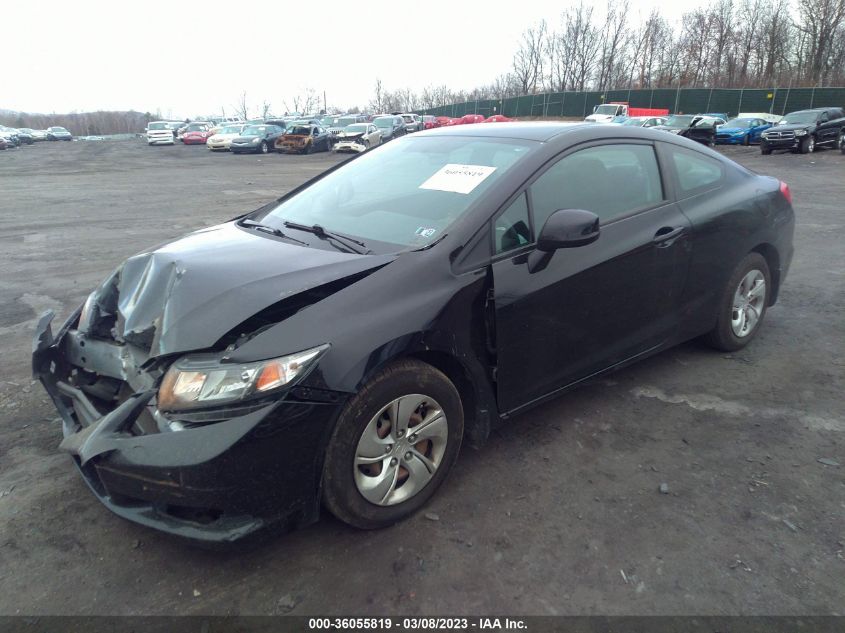 2013 HONDA CIVIC CPE LX 2HGFG3B57DH525012