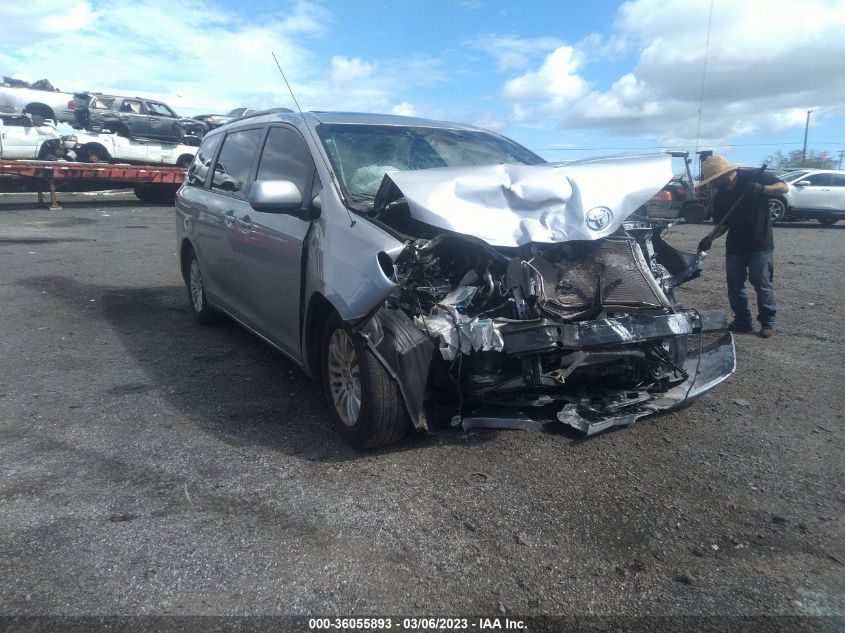 2014 TOYOTA SIENNA XLE/XLE AAS/LTD - 5TDYK3DCXES461570