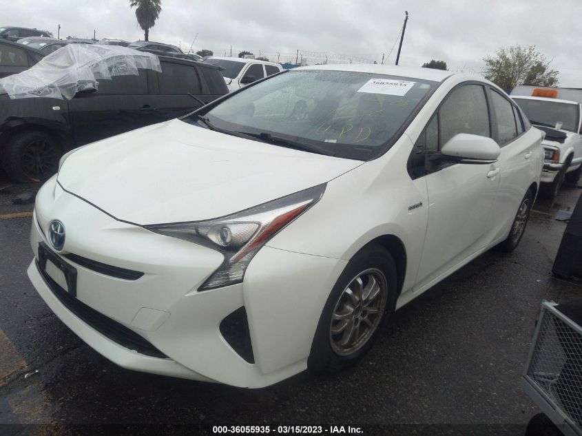 2016 TOYOTA PRIUS TWO - JTDKBRFU6G3017122