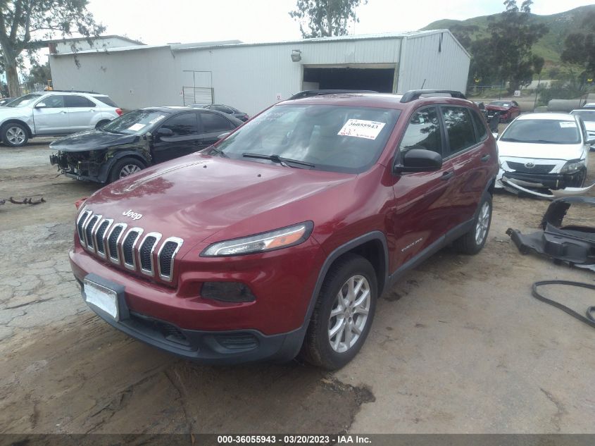 2015 JEEP CHEROKEE SPORT - 1C4PJLAB9FW620400