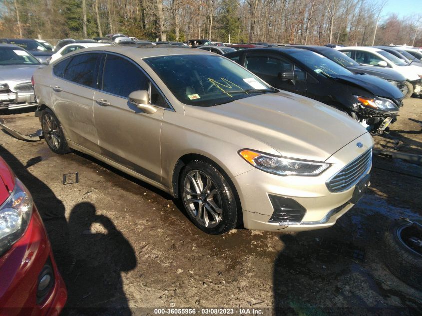 2019 FORD FUSION SEL - 3FA6P0CD2KR233987