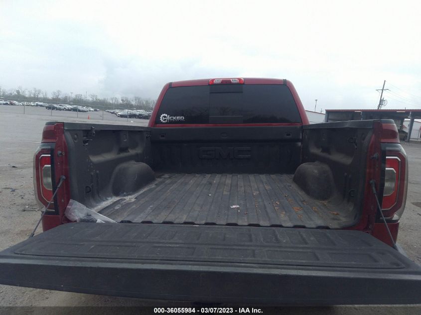 2018 GMC SIERRA 1500 SLT - 3GTU2NEC3JG177232