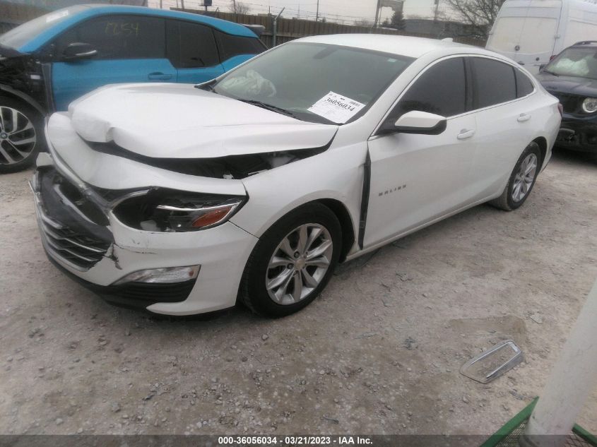 2019 CHEVROLET MALIBU LT - 1G1ZD5ST1KF116154