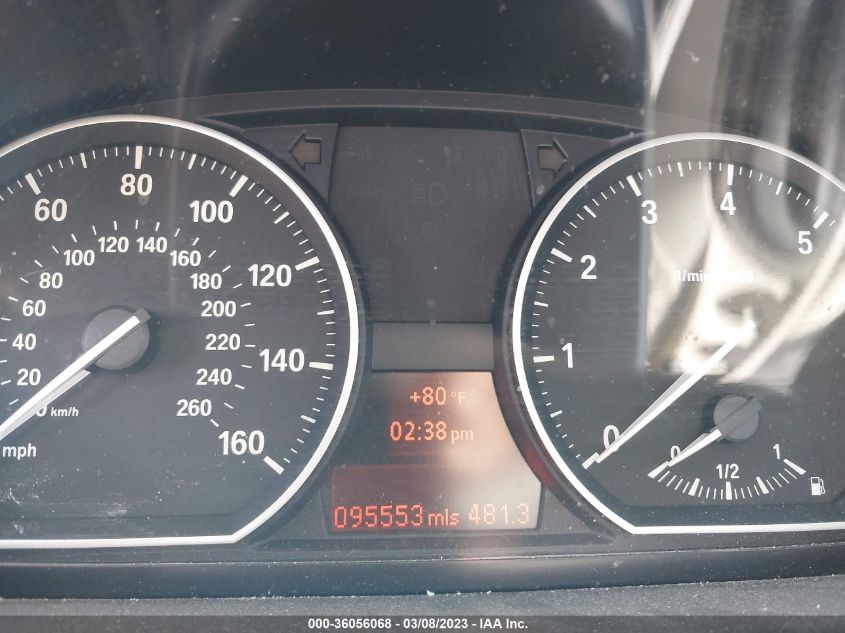 2013 BMW 1 SERIES 128I WBAUP7C5XDVP24457