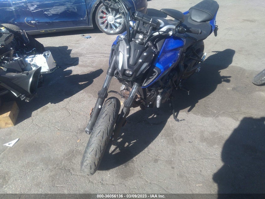 VIN JYARM32E9NA005569 2022 YAMAHA MT07