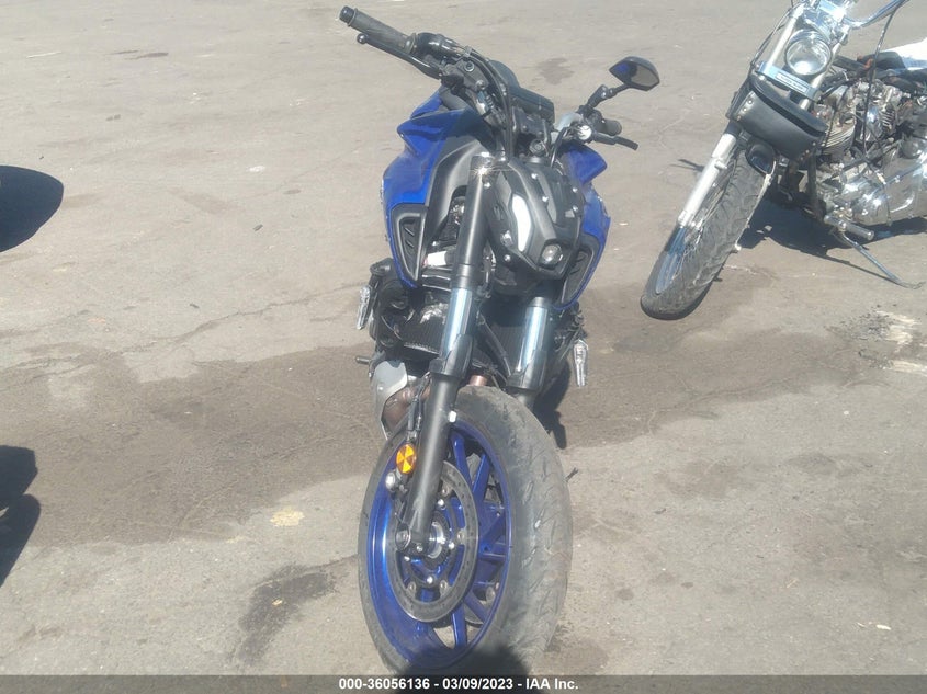 VIN JYARM32E9NA005569 2022 YAMAHA MT07