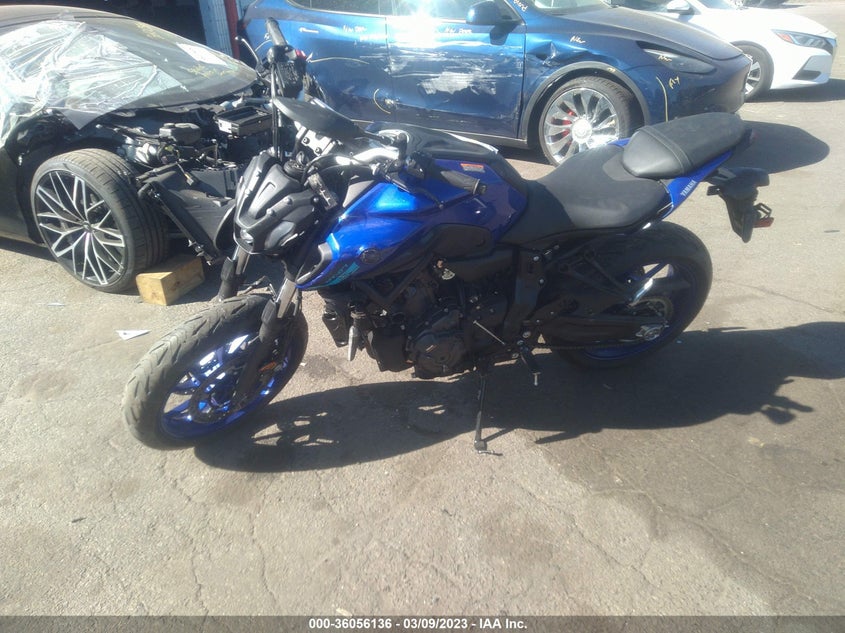 VIN JYARM32E9NA005569 2022 YAMAHA MT07