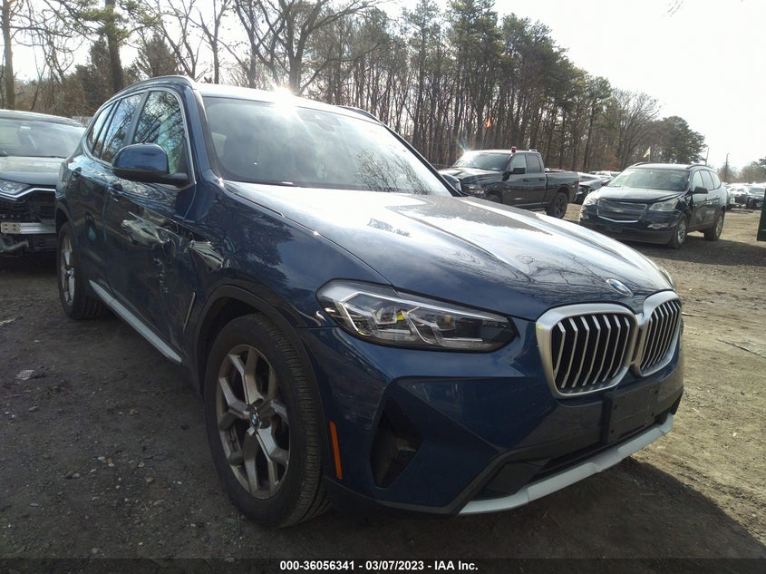 Auction sale of the 2022 BMW X3 , vin: 5UX53DP09N9J05180, lot number: 36056341