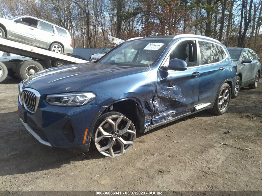 Auction sale of the 2022 BMW X3 , vin: 5UX53DP09N9J05180, lot number: 36056341