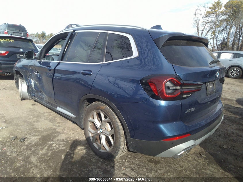Auction sale of the 2022 BMW X3 , vin: 5UX53DP09N9J05180, lot number: 36056341