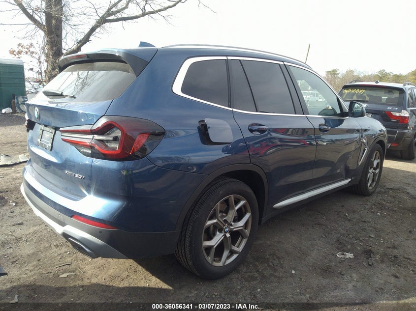 Auction sale of the 2022 BMW X3 , vin: 5UX53DP09N9J05180, lot number: 36056341
