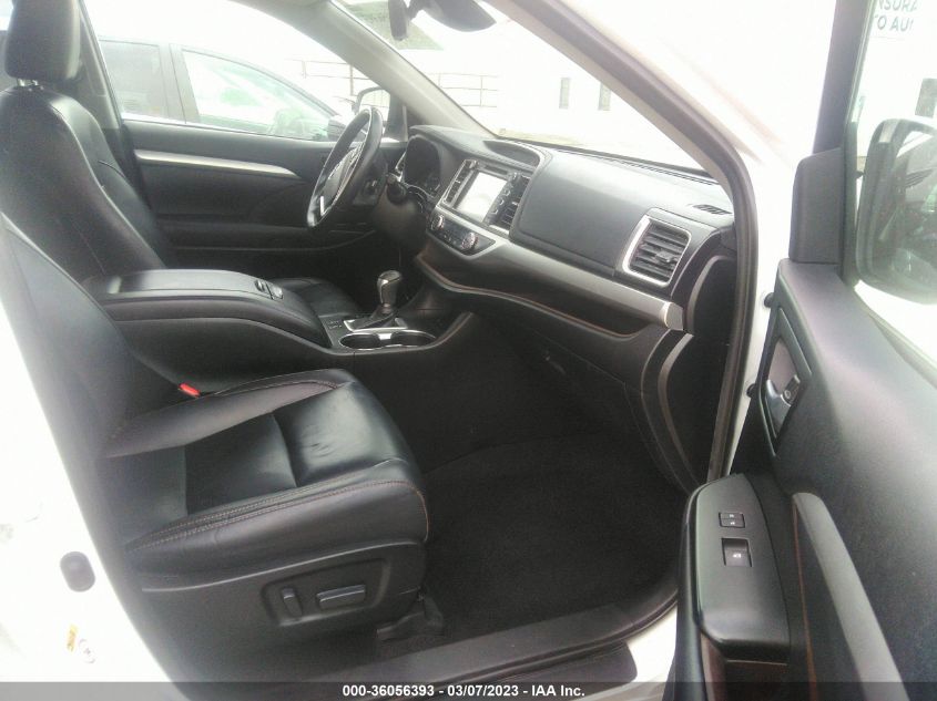 2019 TOYOTA HIGHLANDER SE/XLE - 5TDKZRFH7KS551025