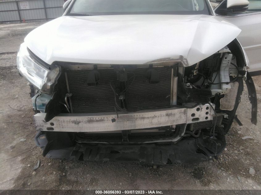 2019 TOYOTA HIGHLANDER SE/XLE - 5TDKZRFH7KS551025