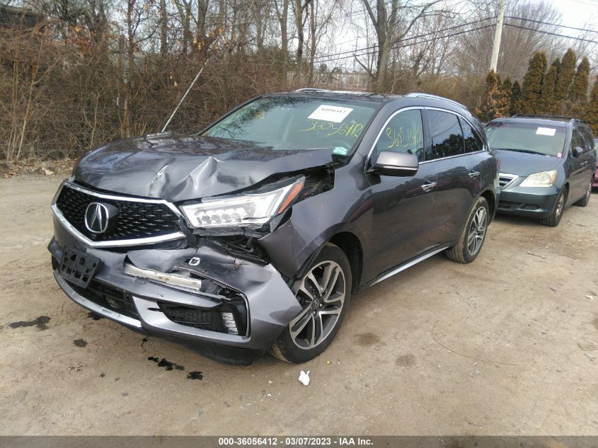 2017 ACURA MDX W/ADVANCE PKG - 5FRYD4H85HB026193