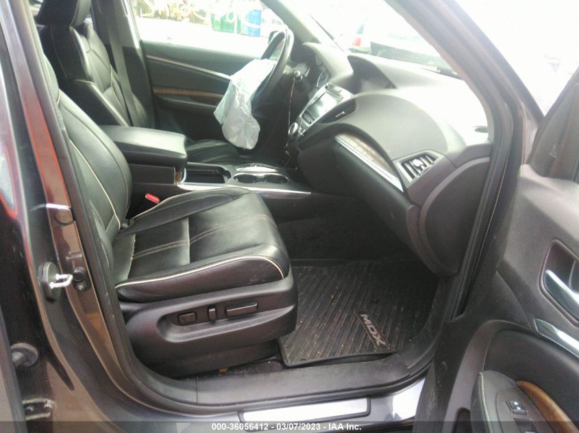 2017 ACURA MDX W/ADVANCE PKG - 5FRYD4H85HB026193