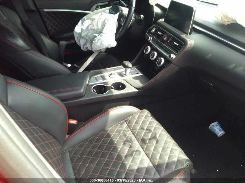 VIN KMTG34LE0KU012117 2019 GENESIS G70 3.3T DYNAMIC