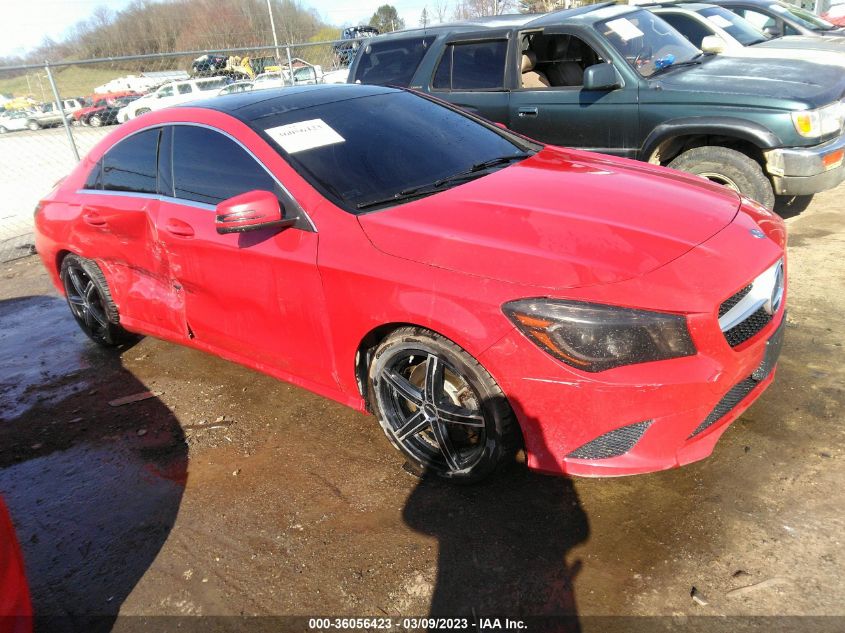 2014 MERCEDES-BENZ CLA-CLASS CLA 250 - WDDSJ4EB0EN054888