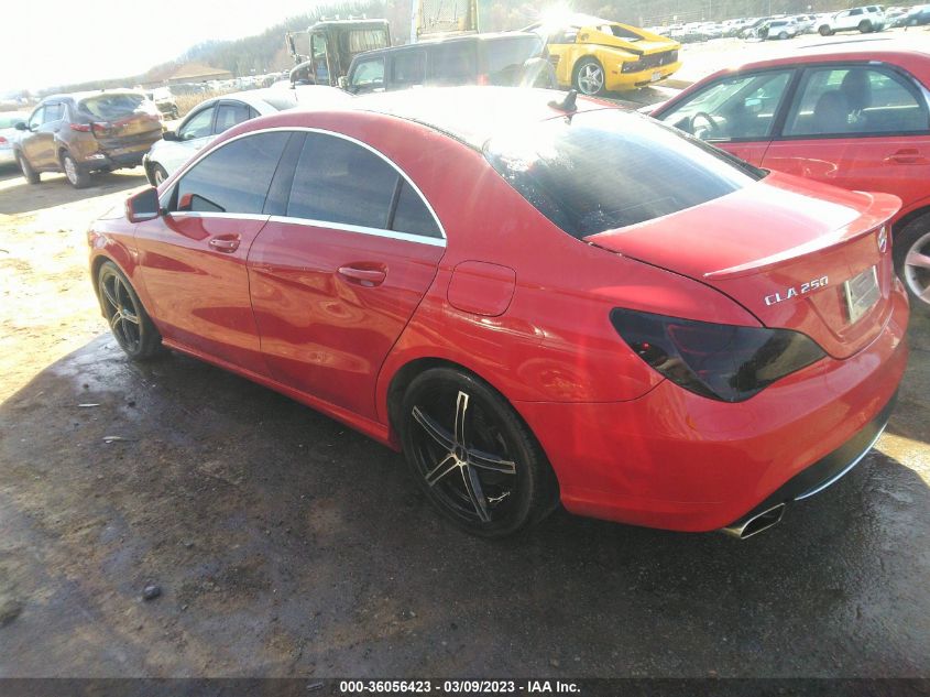 2014 MERCEDES-BENZ CLA-CLASS CLA 250 - WDDSJ4EB0EN054888