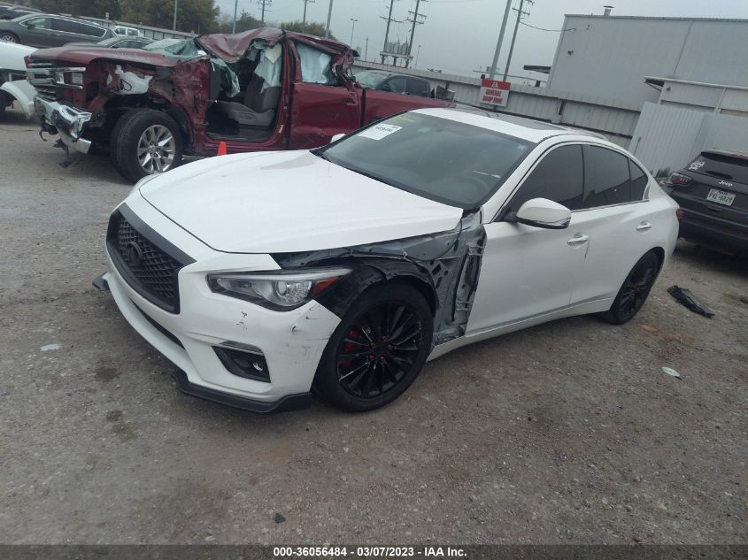 2018 INFINITI Q50 3.0T LUXE - JN1EV7AP0JM363388