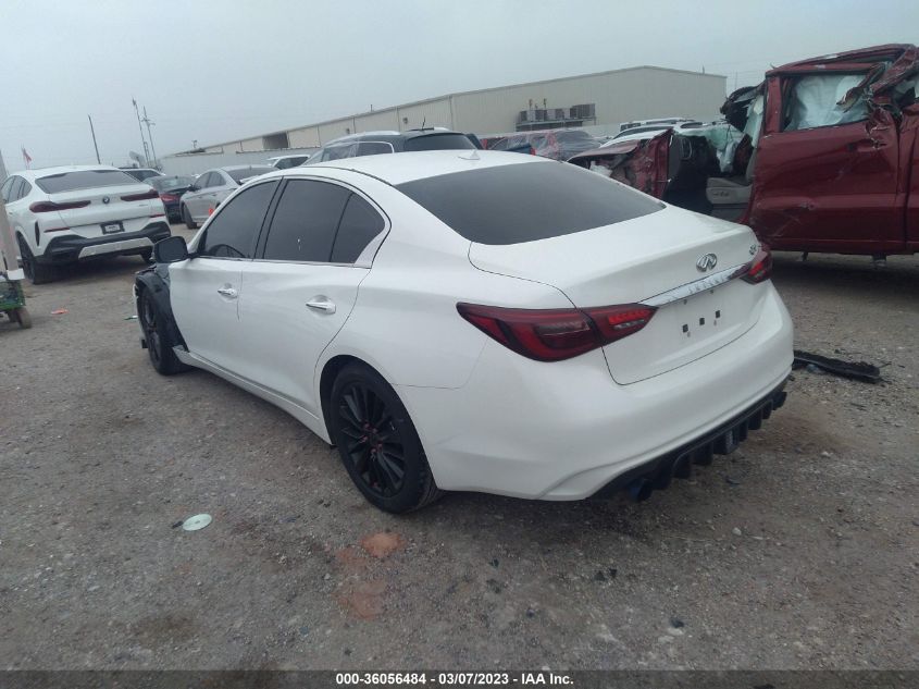 2018 INFINITI Q50 3.0T LUXE - JN1EV7AP0JM363388