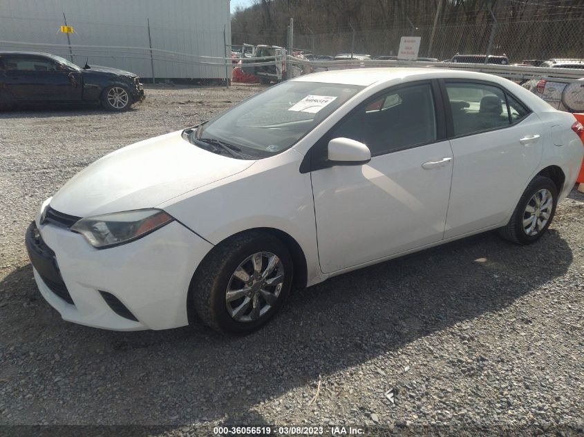 2014 TOYOTA COROLLA L/LE/S/S PLUS/LE PLUS - 5YFBURHE0EP137809