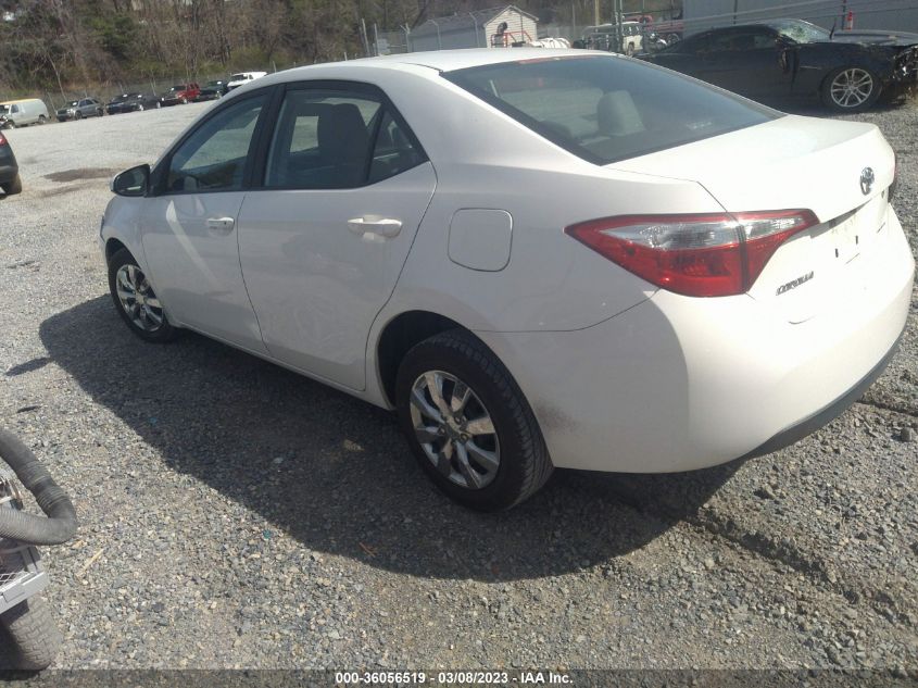 2014 TOYOTA COROLLA L/LE/S/S PLUS/LE PLUS - 5YFBURHE0EP137809