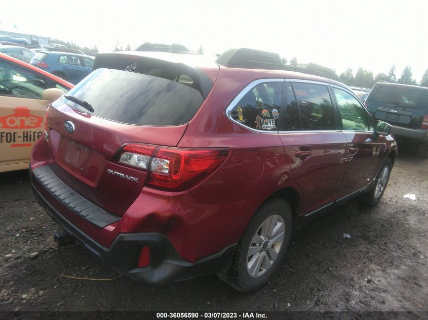 2018 SUBARU OUTBACK PREMIUM - 4S4BSACC1J3290002