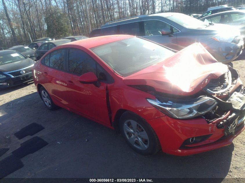 2018 CHEVROLET CRUZE LS - 1G1BC5SM5J7140656