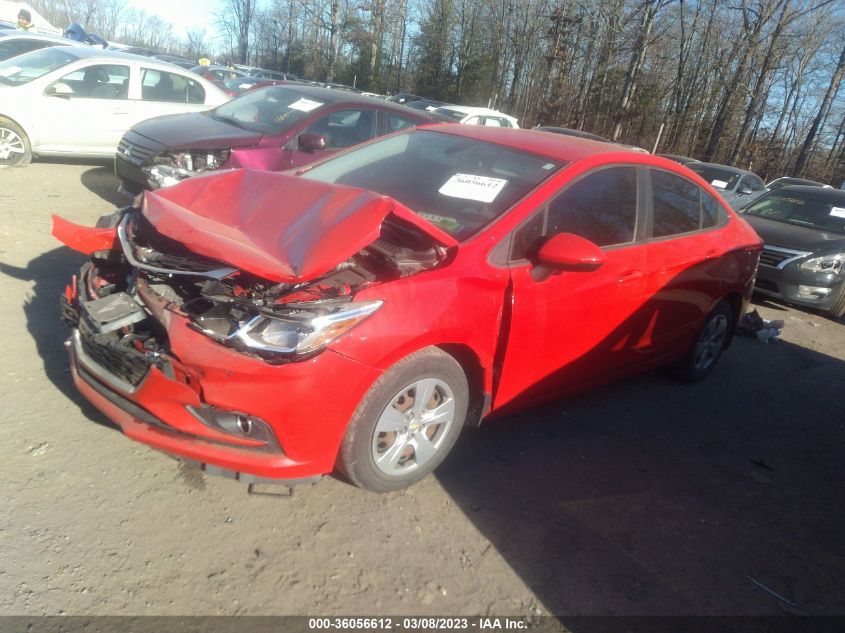 2018 CHEVROLET CRUZE LS - 1G1BC5SM5J7140656