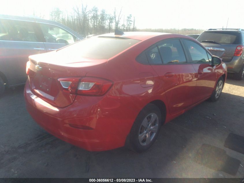 2018 CHEVROLET CRUZE LS - 1G1BC5SM5J7140656