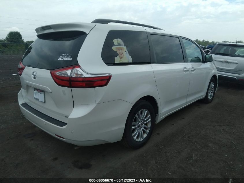 2015 TOYOTA SIENNA XLE/XLE AAS/LTD - 5TDYK3DC0FS627287