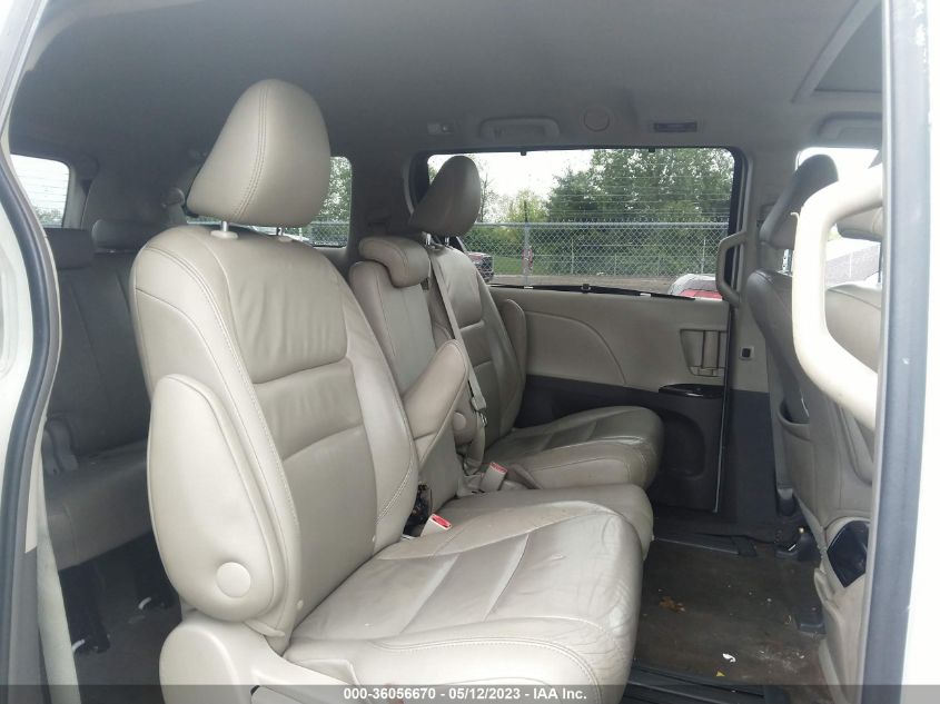 2015 TOYOTA SIENNA XLE/XLE AAS/LTD - 5TDYK3DC0FS627287