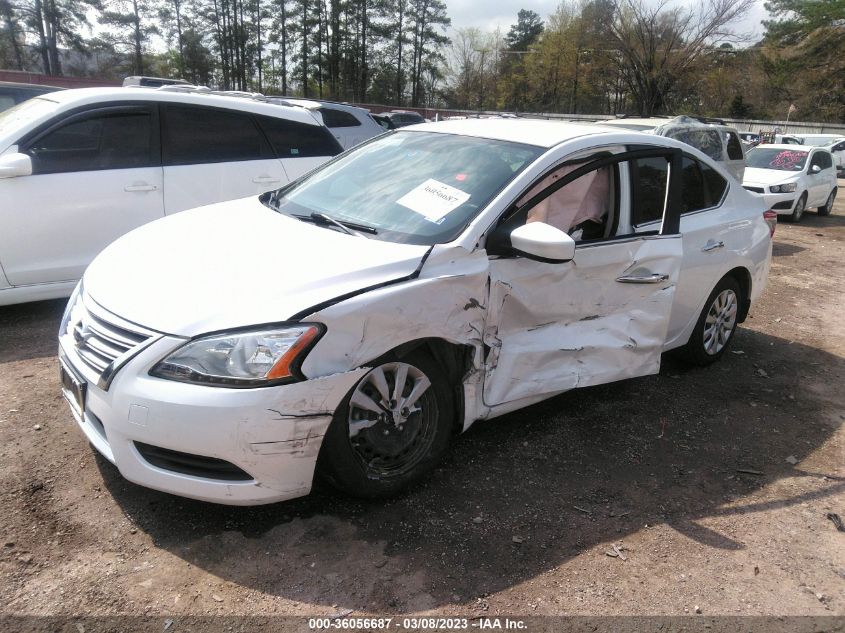 2015 NISSAN SENTRA SV - 3N1AB7AP1FY348202