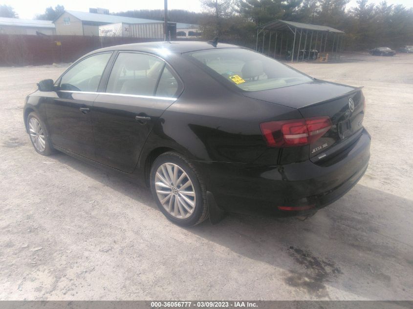 2016 VOLKSWAGEN JETTA SEDAN 1.8T SEL - 3VWL17AJ9GM231719