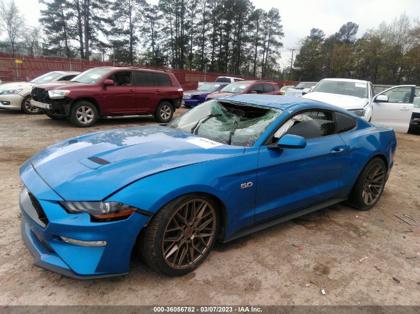 1FA6P8CF4K5135806 2019 FORD MUSTANG - Image 2