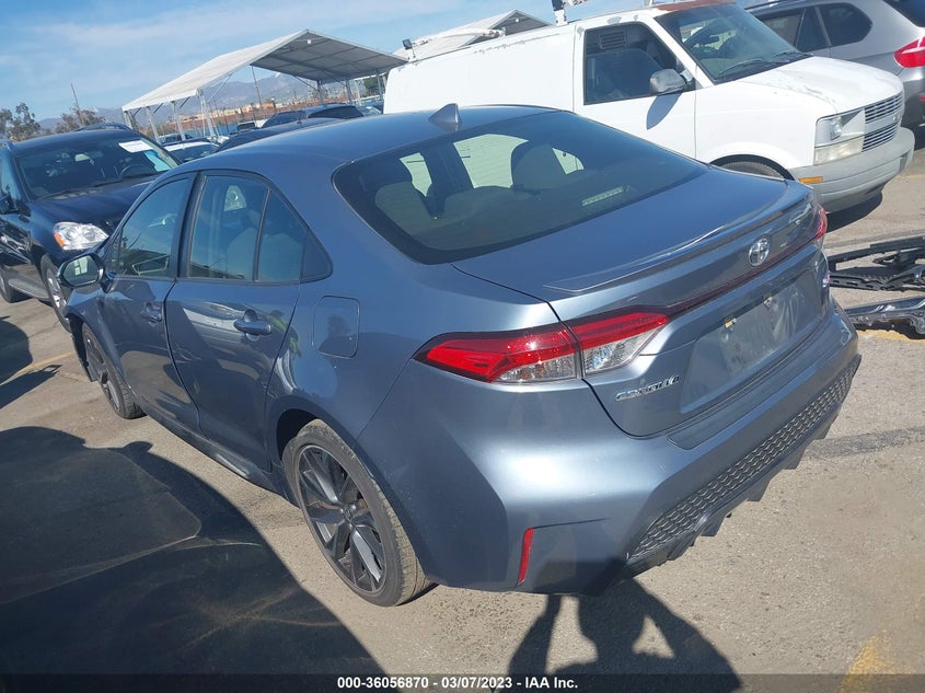VIN JTDS4RCE2LJ021195 2020 TOYOTA COROLLA SE/NIGHTSHADE