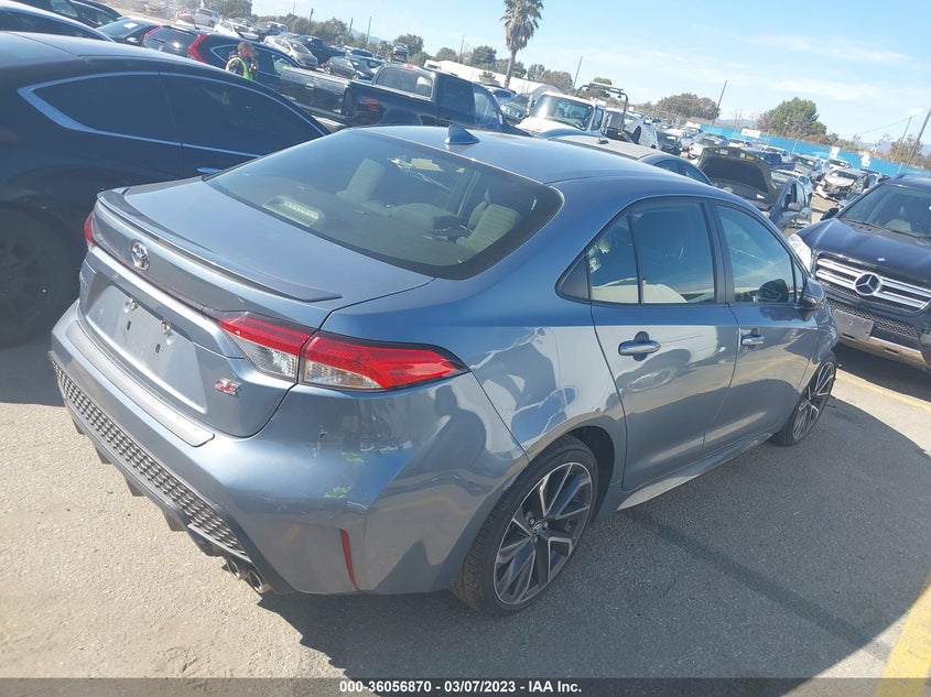VIN JTDS4RCE2LJ021195 2020 TOYOTA COROLLA SE/NIGHTSHADE